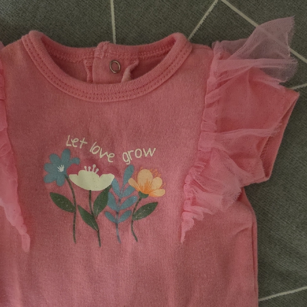 Pink Floral Kids Matching Set - Picture 4 of 8